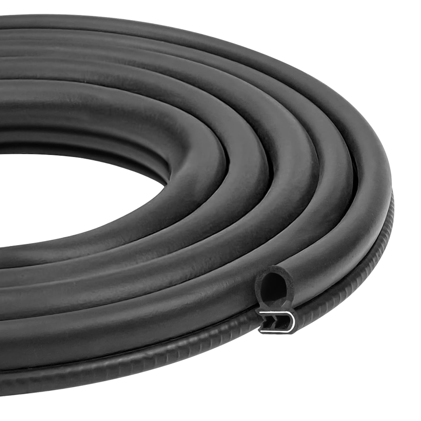 TOATELU 5 m universele autodeurafdichting, EPDM rubberen afdichting, deurafdichting, randbeschermprofiel, universele geluidsisolatie, afdichtingsprofiel voor auto's, campers, vrachtwagens TOATELU 5 m universele autodeurafdichting, EPDM rubberen afdichting, deurafdichting, randbeschermprofiel, universele geluidsisolatie, afdichtingsprofiel voor auto's, campers, vrachtwagens