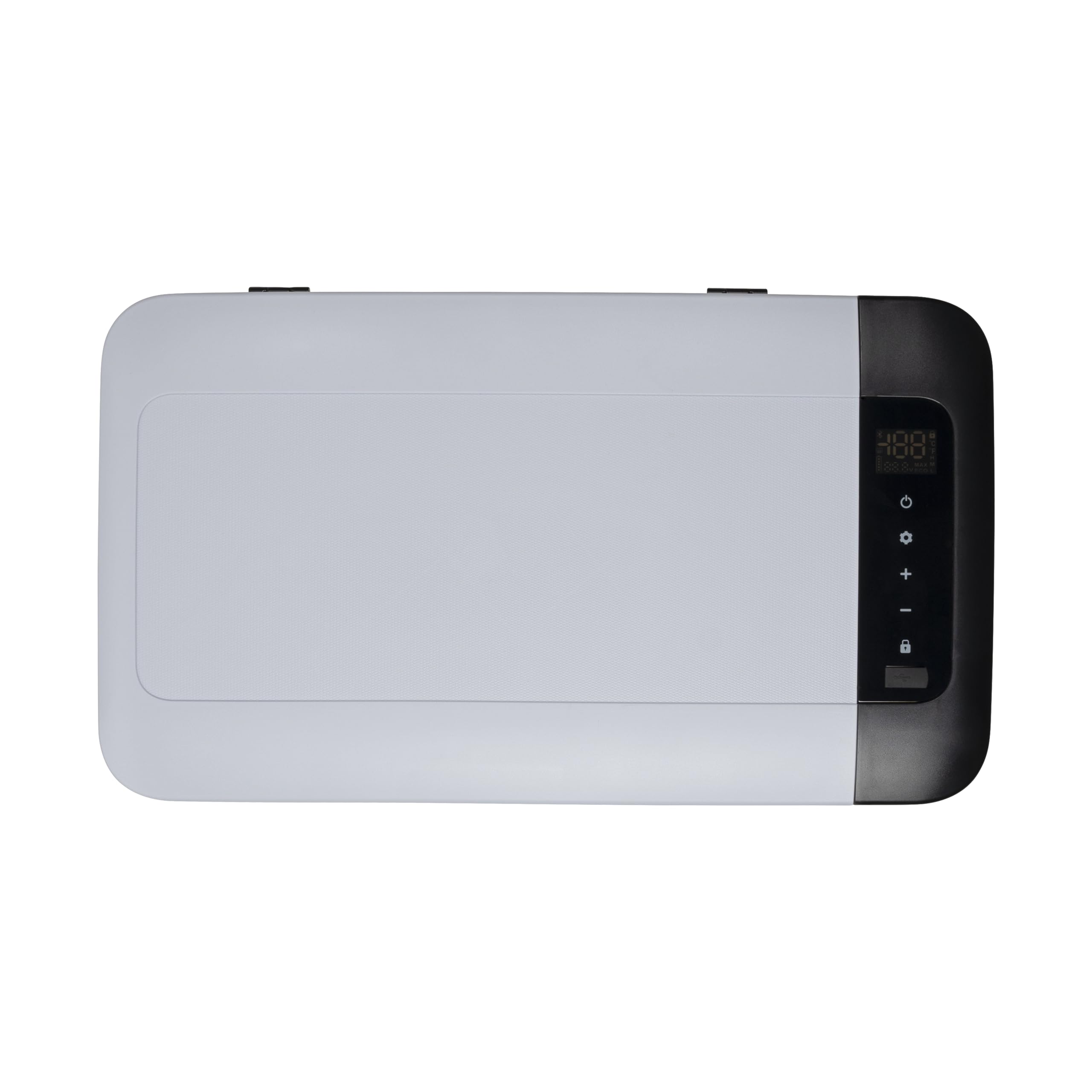 Steamy-E Single Zone 18, Nevera de compresor portátil eléctrica, 20 Litros, Blanco, 12V / 230V, para Congelar y Enfriar de -20°C a +20°C, Ideal para Camping