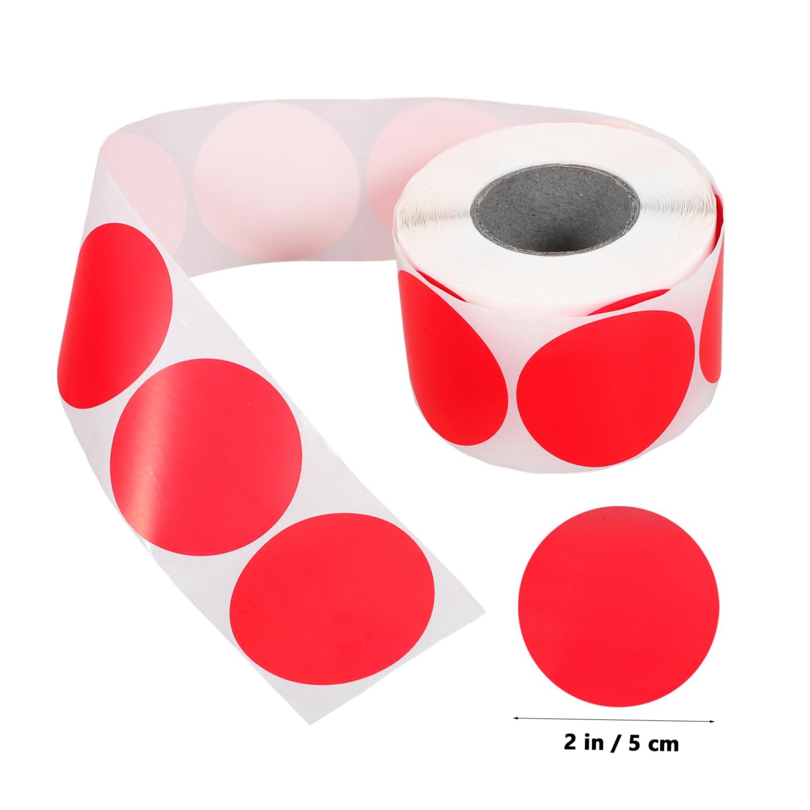 NUOBESTY 3rotoli Etichette Adesive Stickers Termici Stampabili Per Etichette Superficie Scrivibile e Adesivo Per Organizzazione e Spedizioni