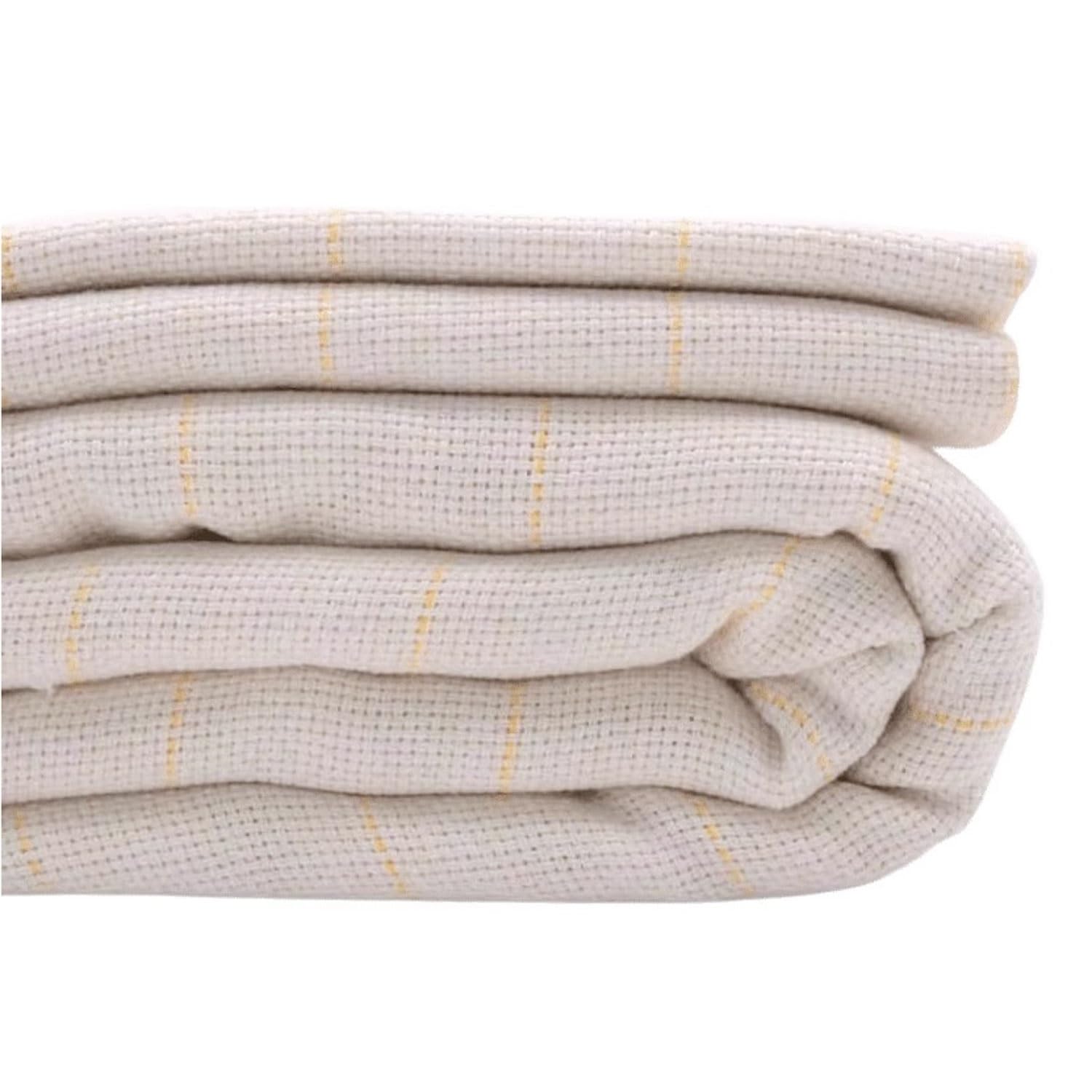 AITAF Tufting Cloth, Rug Tufting Kit for Tufting Art Punch Needle with Yellow Marked Lines, Monk Cloth Making DIY Tufting Supplies (Size : 150x200cm)