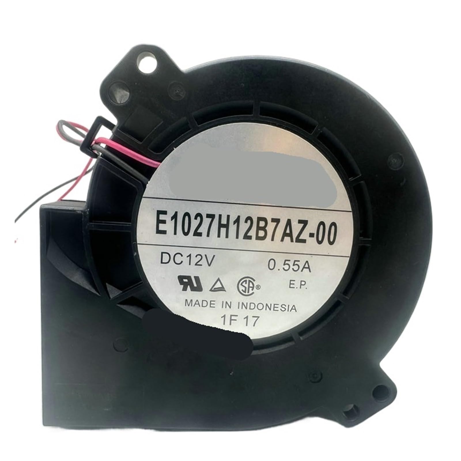 Lzikkgki One Color E1027h12b7az-00 Dc 12V 0.55A 97X97x27mm 2-Wire Cooling Fan