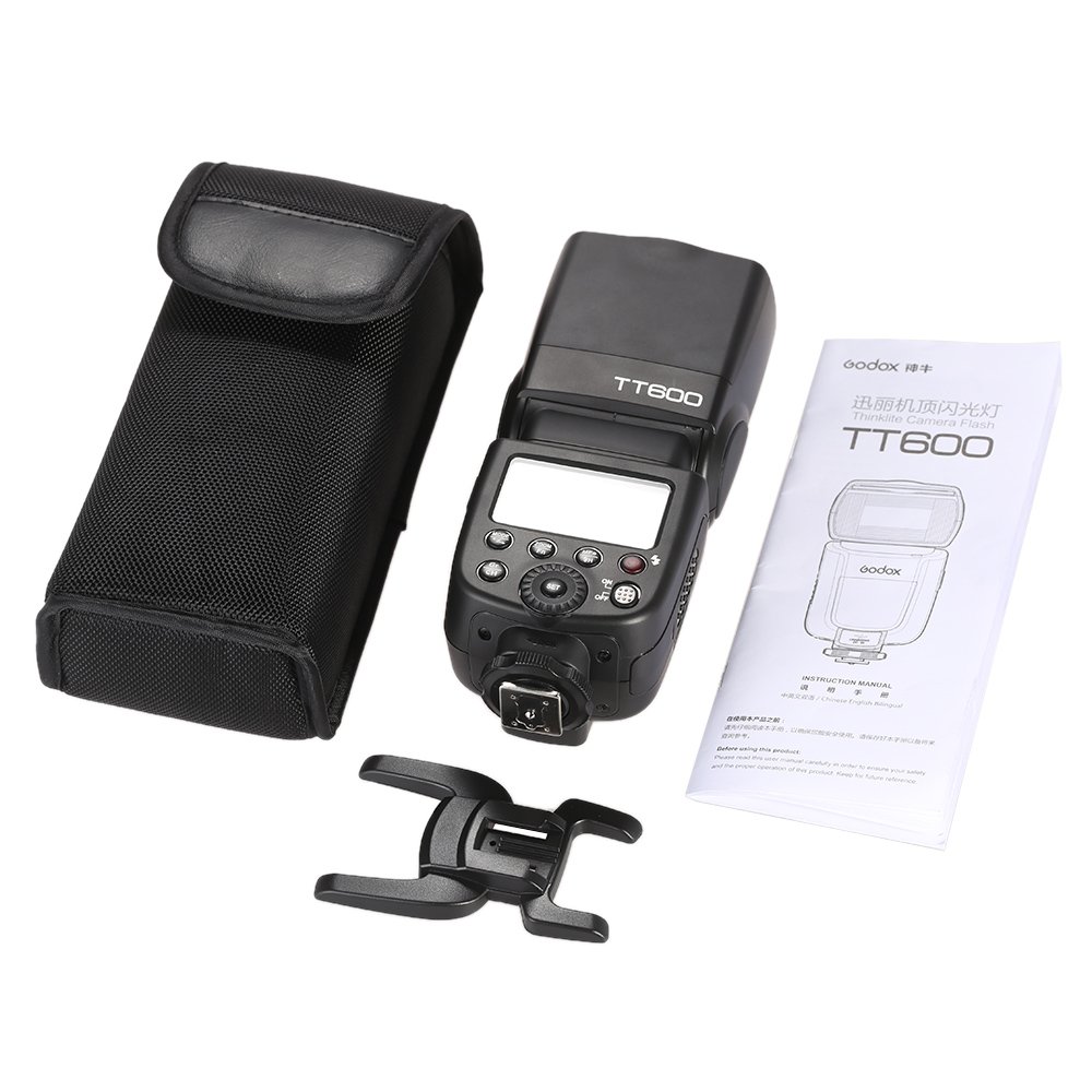 Godox Thinklite TT600 Kamerablitz 2.4G Wireless-Triggersystem GN60 Kompatibel mit Canon Nikon Pentax Olympus Fujifilm Kompatibel mit AD360II-C TT350II-N TT685C TT685N-Blitz X1T-C/N-Trigger