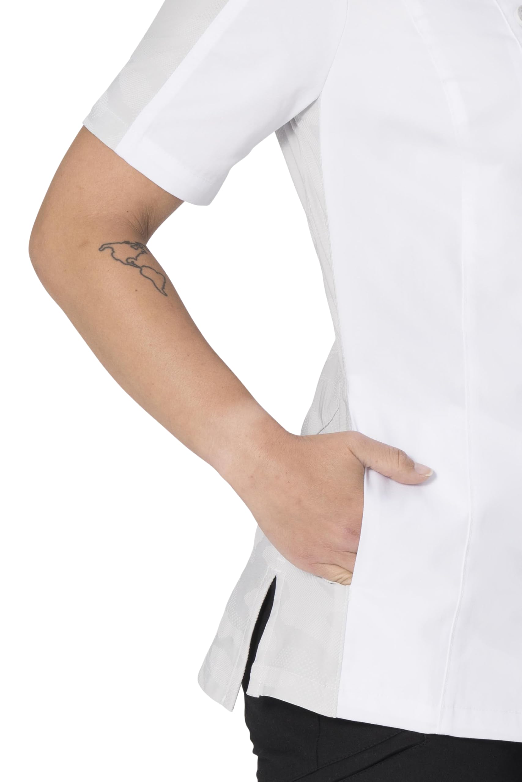 Chef Works Mojave Short Sleeve Chef Coat Cappotto da cuoco Donna
