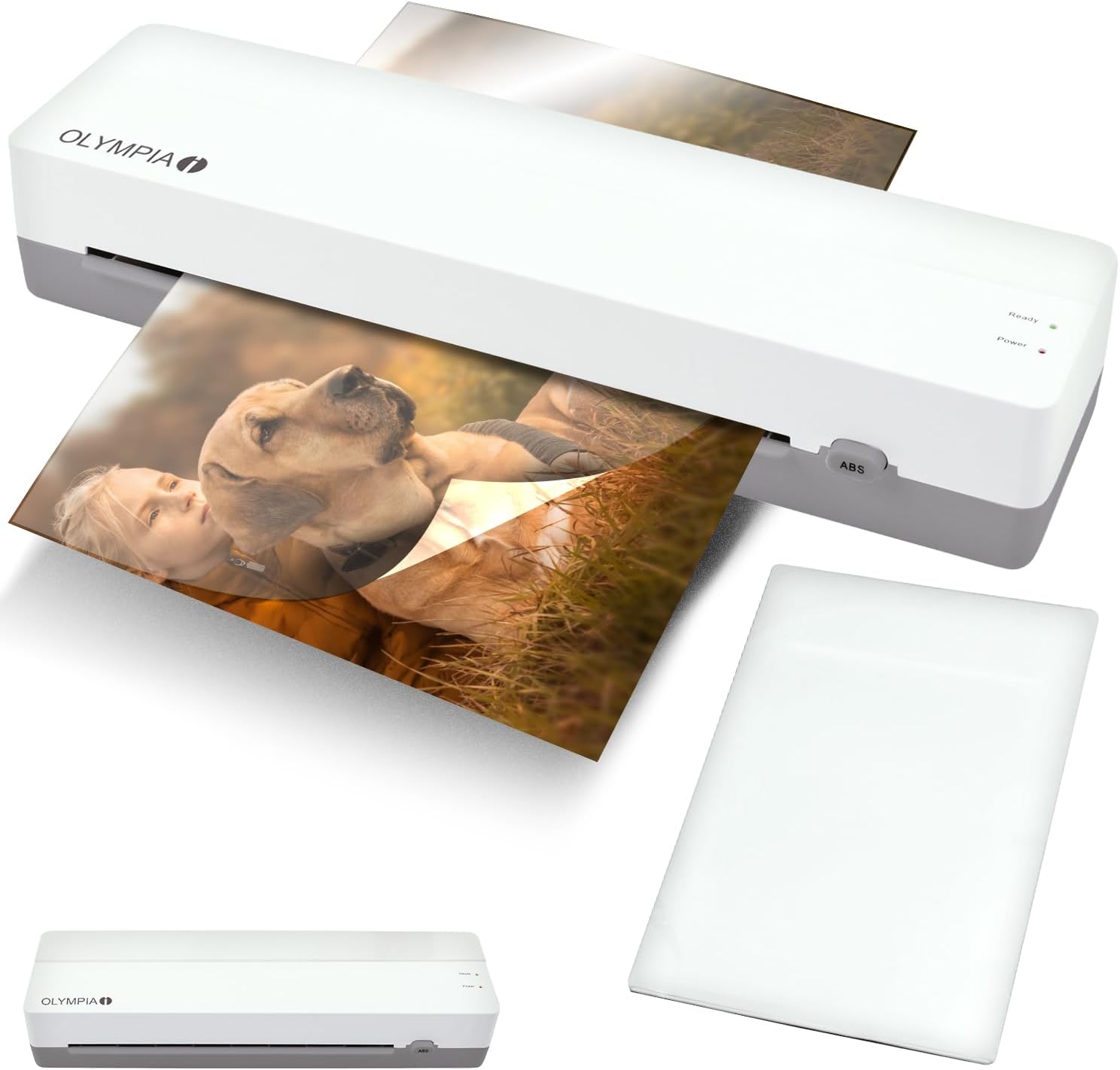OLYMPIA A 130 Laminator A3 | Compact Foiling Device for Office, School & Home | Hot Laminating up to 320 mm | For 80-125 Micron Laminating Pouches | Laminator A3 & A4 | Lamination Machine