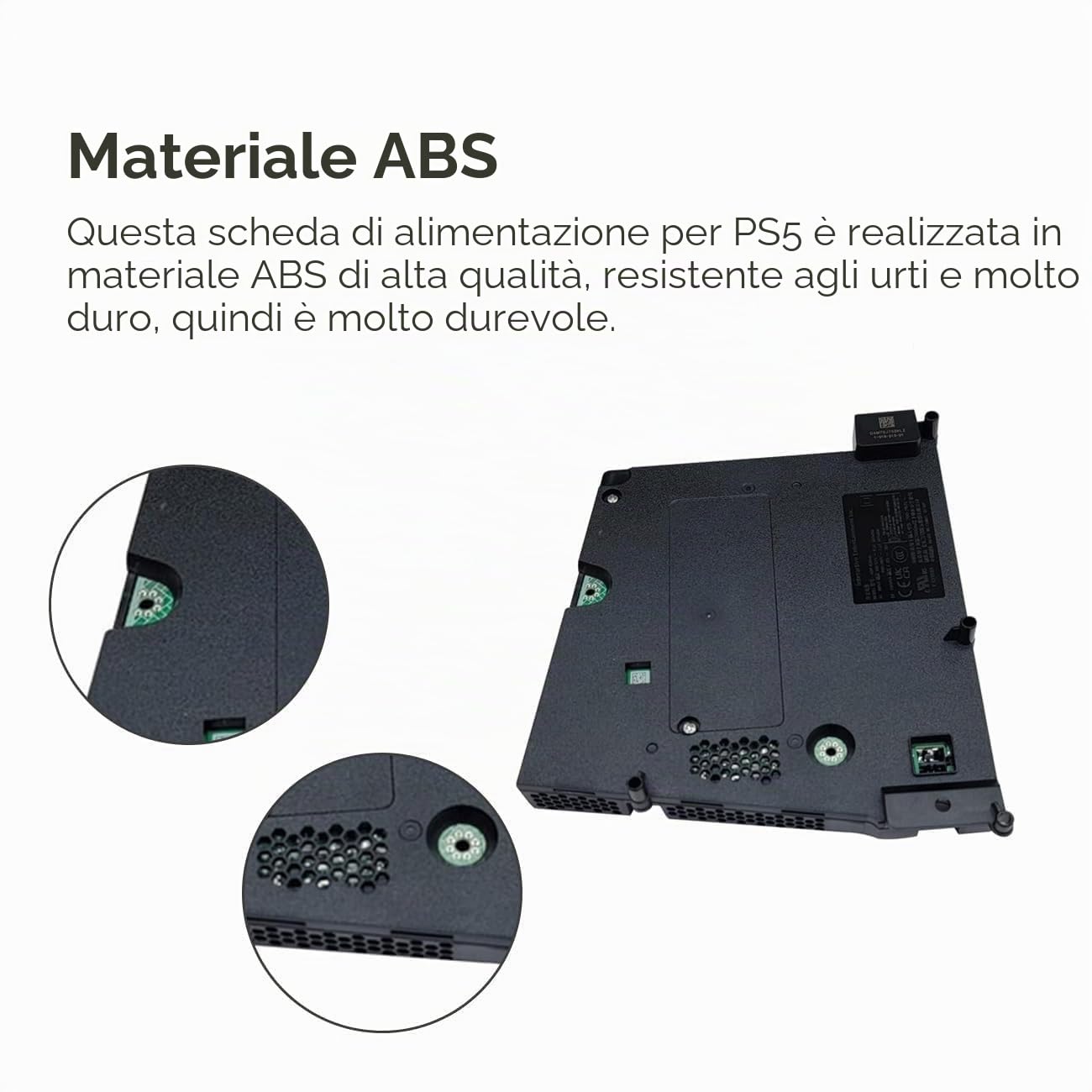 Adattatore di alimentazione per PS5 Slim ADP-400GR 100-127V/200-240V CFI-2000 Console Host Console Adattatore di alimentazione per PlayStation PS5 Slim Power Supply Accessori
