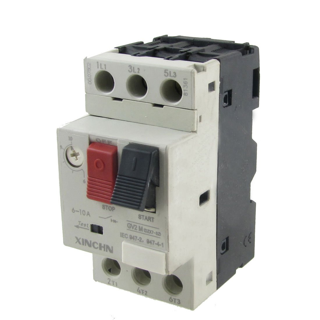 IEUMJNAT 690V 6-10A Thermal Motor Protector Circuit Breaker 3 Pole