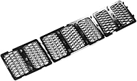 Vista 2 de Rejilla delantera de malla tipo panal de JeCar para Jeep Grand Cherokee 2014-2016