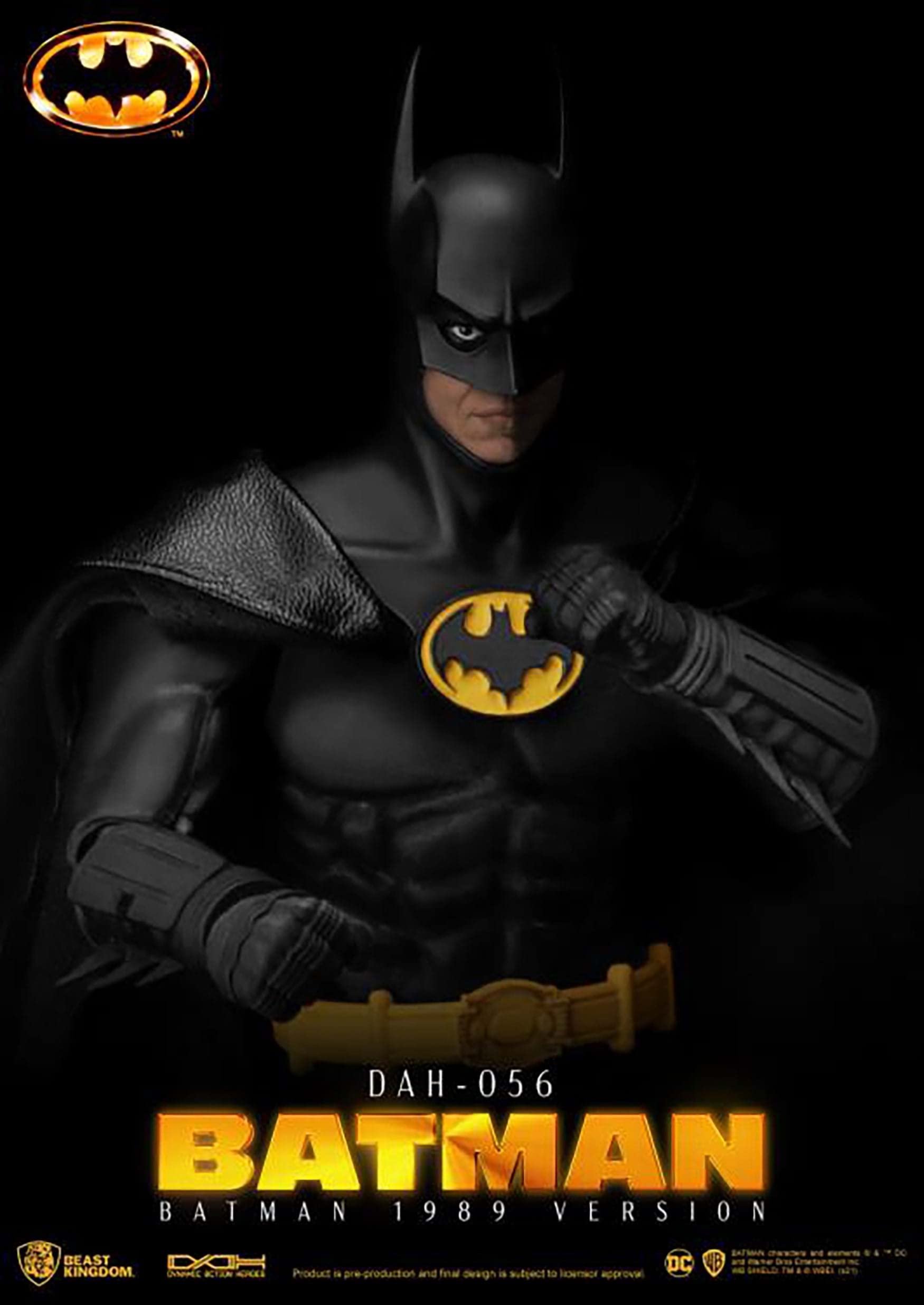 Beast Kingdom - Batman 1989 DAH-056 Dynamic 8-Ction Heroes Batman
