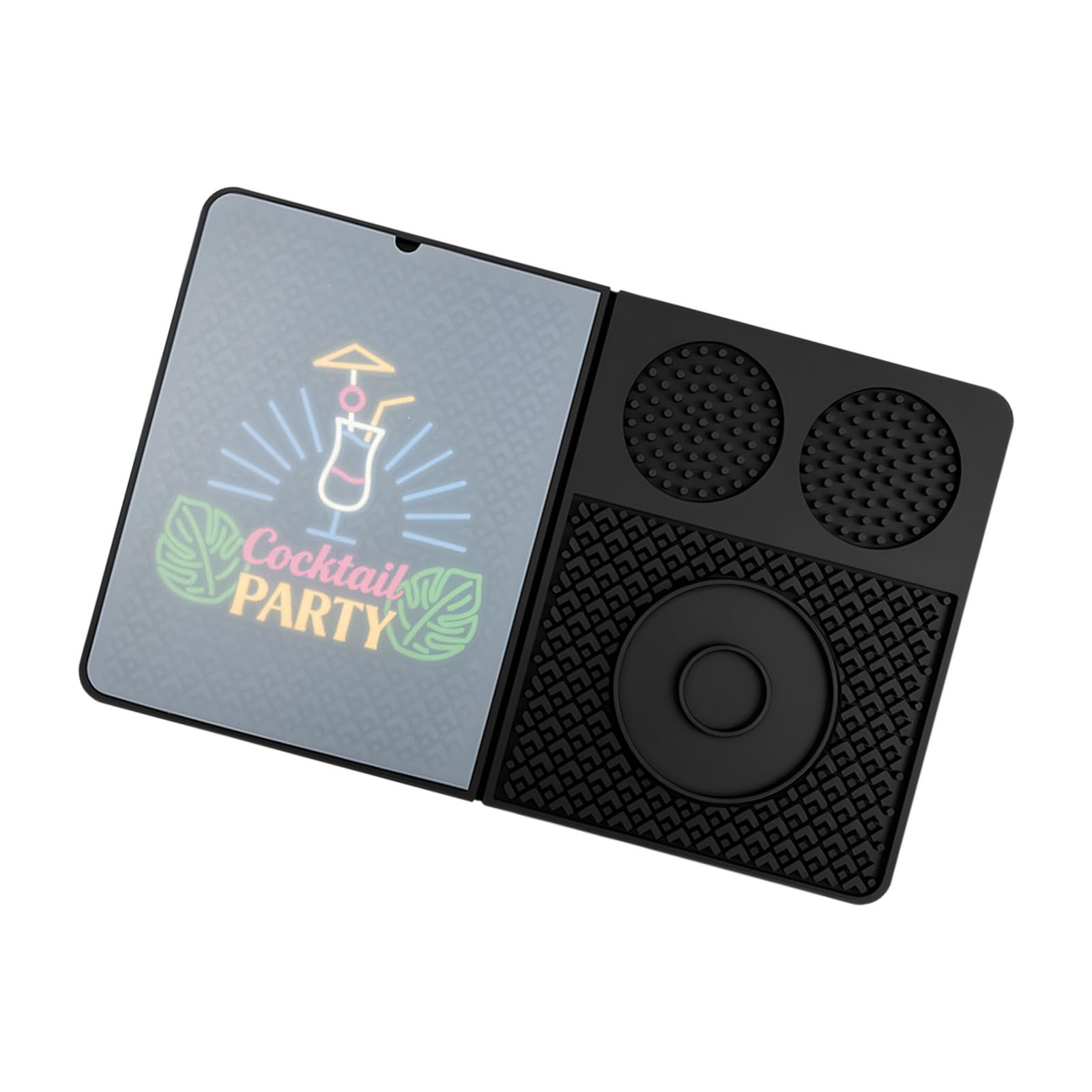 SHINLHUA Drink Mat for Food Prep and Beverage Serving, Machine Washable Waterproof Club Pad