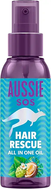 Huile Capillaire SOS Aussie 100ml - Démêlant & Hydratant pour Cheveux Mousseux