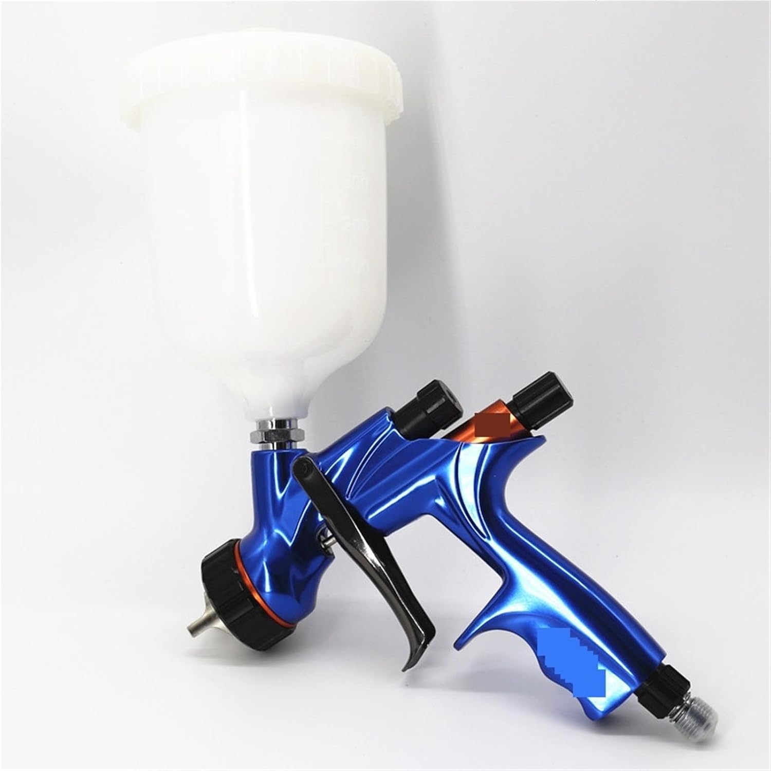 Paint Sprayer, Spray Gun 1.3mm Car Paint Sprayer Airbrush Painting Tool For Water Base For Base Coat Airless,Durable Construction(R)