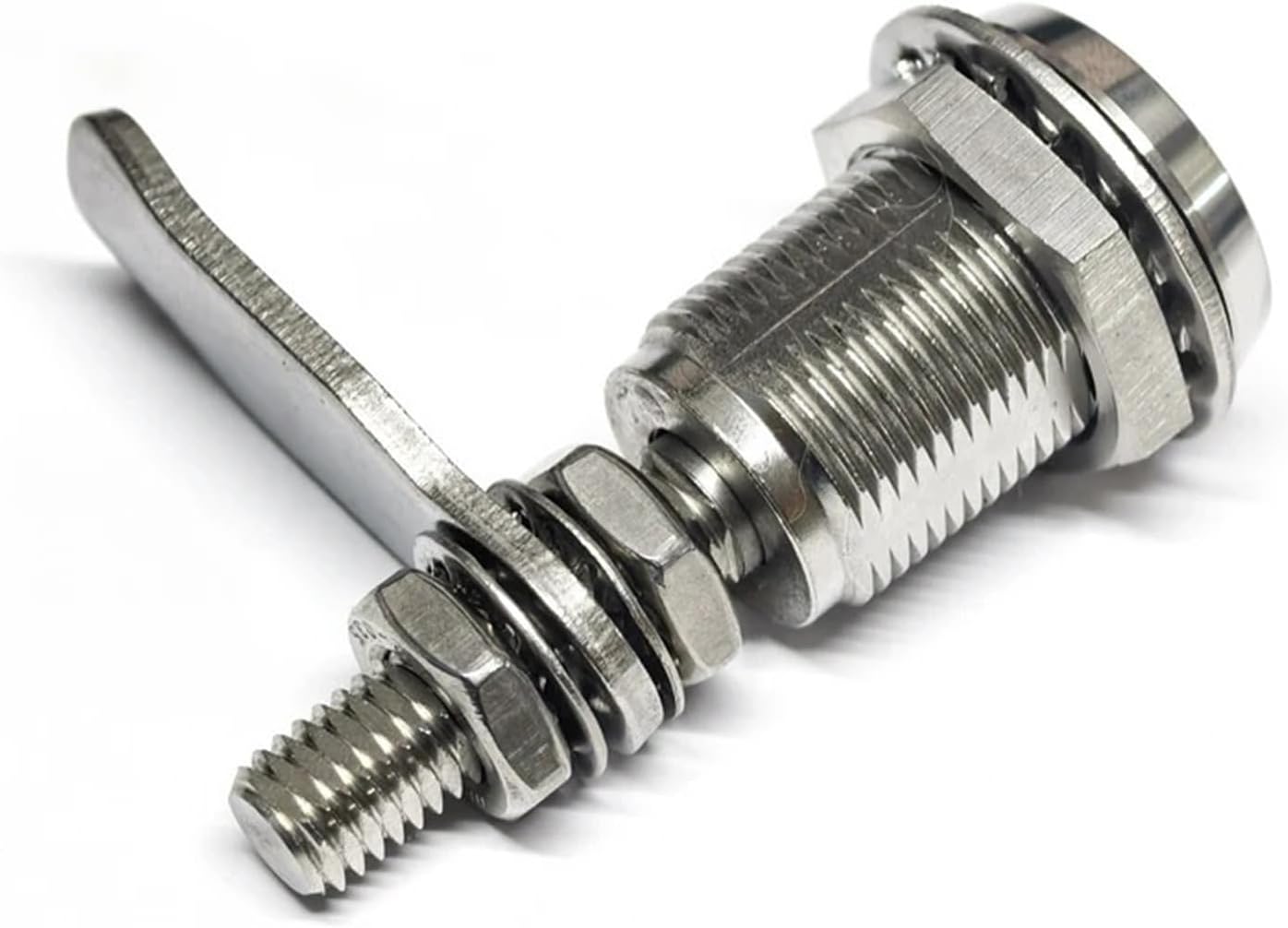 Stainless Steel Cabinet Cam Lock for Train Door Subway Lockers Mailbox Car Truck Yacht MA129 1Pcs(MA129-1)