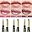 evpct 3Pcs Light Pink Nude Brown Metallic Shine Shimmer Lip Liner and Lipstick Combo Set Kit for Women, Lightweight Hydrating Formula High Impact Full Coverage Lipstick and Lip Liner Makeup Gloss