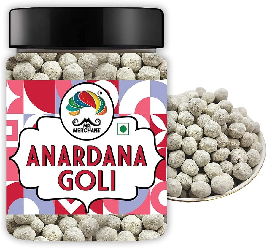Mr. Merchant Pachak Anardana Goli Churan [Mouth Freshener, Digestive,After-Meal,Mukhwas](300 g (Jar))