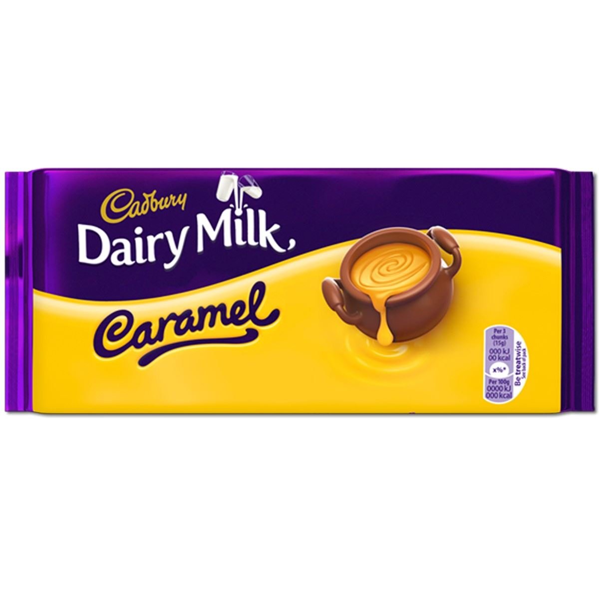 Cadbury 200 G De Leche De Vaca De Caramelo (Caja De 14)