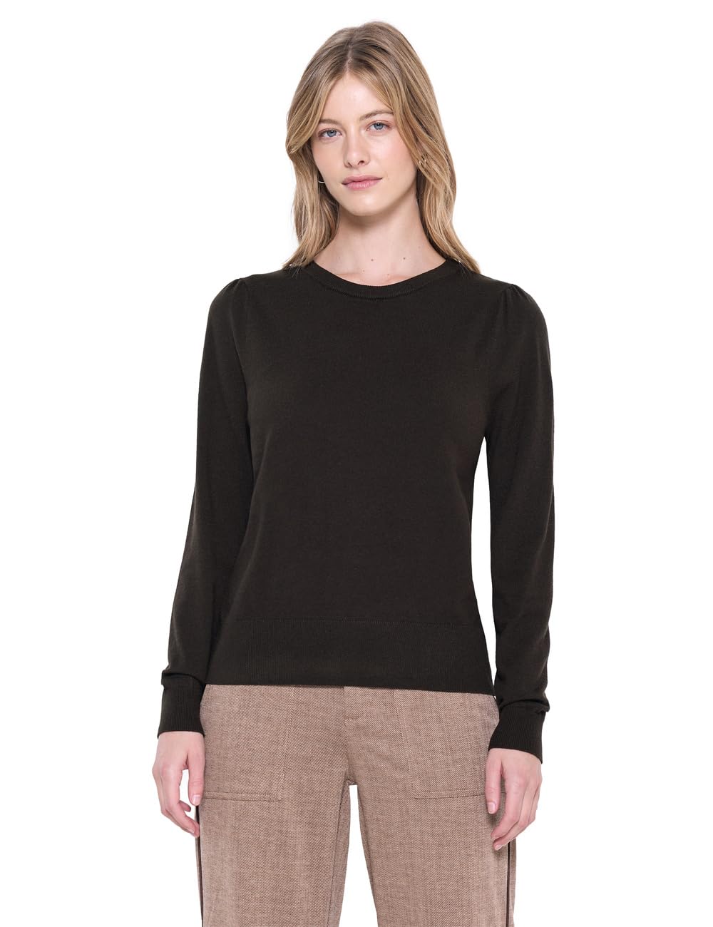 Street One Studio Damen Pullover mit Puff-Ärmeln