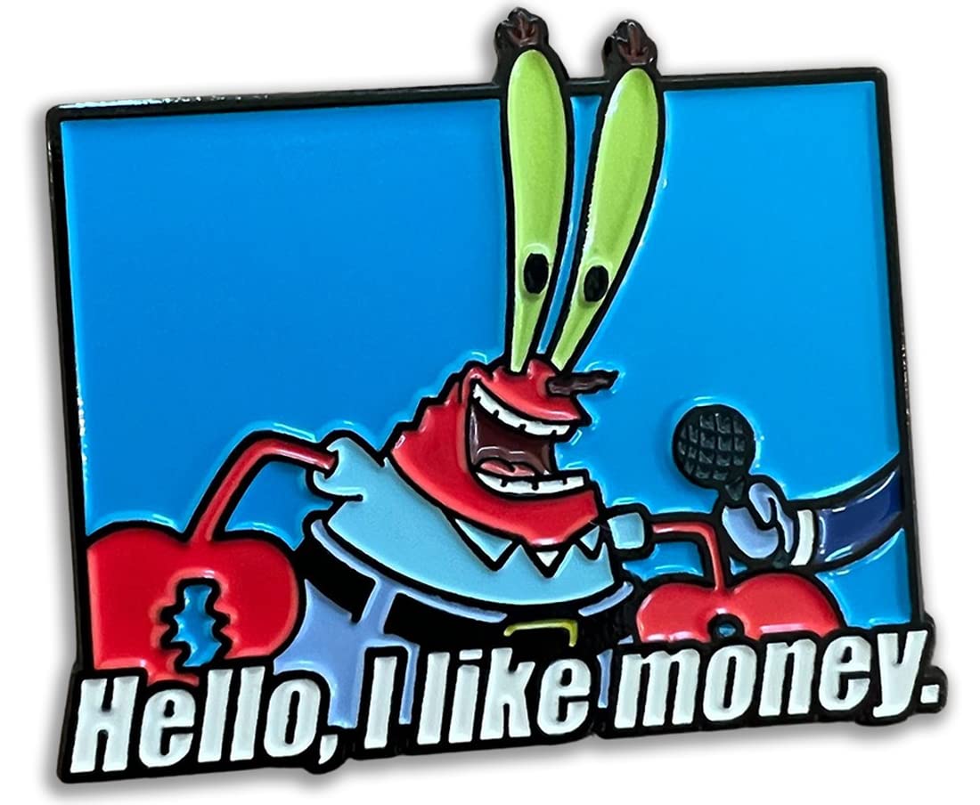 Mr. Krabs Likes Money. - SpongeBob Squarepants Collectible Enamel Pin-image-37