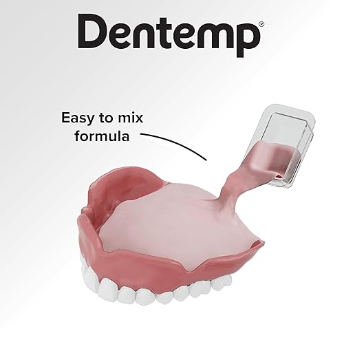 Miniatura 4 de Dentemp Denture Reline Kit - Advanced Formula Reline It Denture Reliner (Pack of 2) - Denture Kit to Refit and Tighten Dentures for Both Upper &