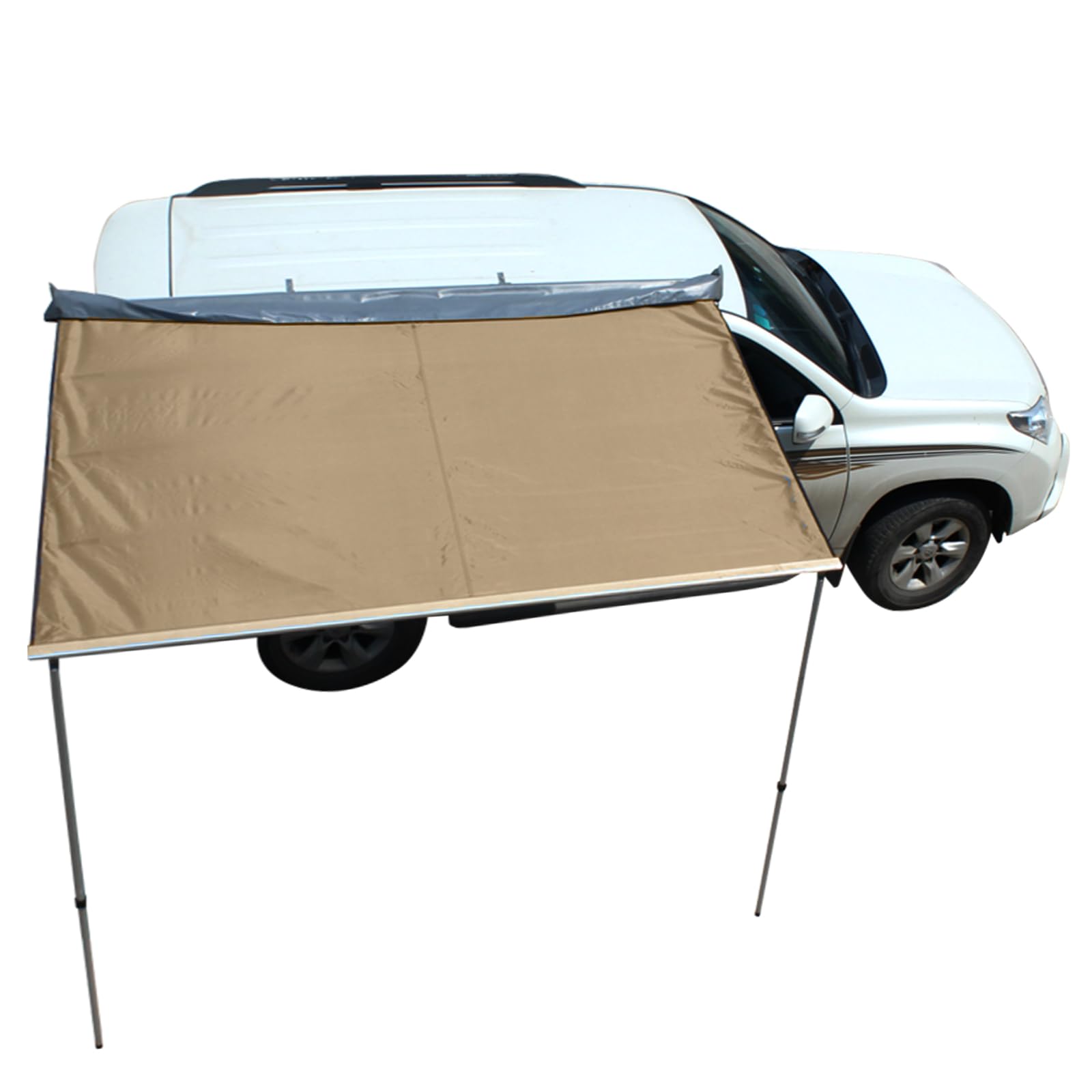 カーサイドオーニング カーサイド テント 車用オーニング ロール カーサイドタープ [並行輸入品]