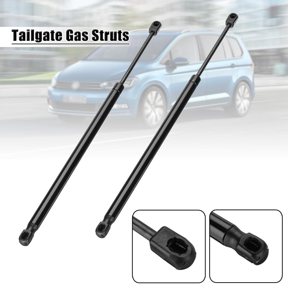 YoQIK Ammortizzatori Cofano Posteriore Per VW Touran 2003-2010 - 1T0827550A/B/C, 2 Pezzi In Acciaio Inox Per Bagagliaio