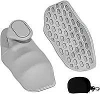Luva Academia Feminina e Masculina – Grip Crossfit, Luva de Musculação com Protetor Palmar, Antiderrapante, Ideal para Treino, Academia, Crossfit e Exercícios Luvas de Borracha Com Estojo