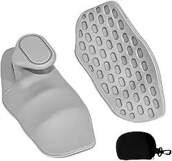 Luva Academia Feminina e Masculina – Grip Crossfit, Luva de Musculação com Protetor Palmar, Antiderrapante, Ideal para Treino, Academia, Crossfit e Exercícios Luvas de Borracha Com Estojo