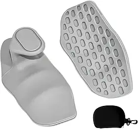 Luva Academia Feminina e Masculina – Grip Crossfit, Luva de Musculação com Protetor Palmar, Antiderrapante, Ideal para Treino, Academia, Crossfit e Exercícios Luvas de Borracha Com Estojo