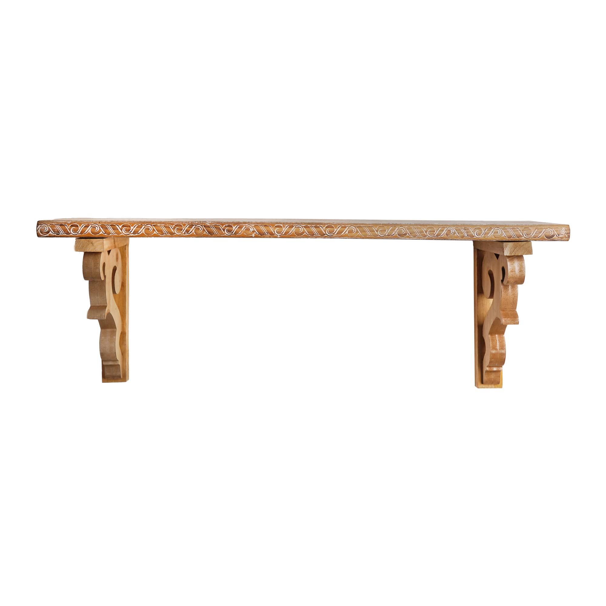 OSALADI Corbel De Madera Decorativo Estilo Europeo Tallado