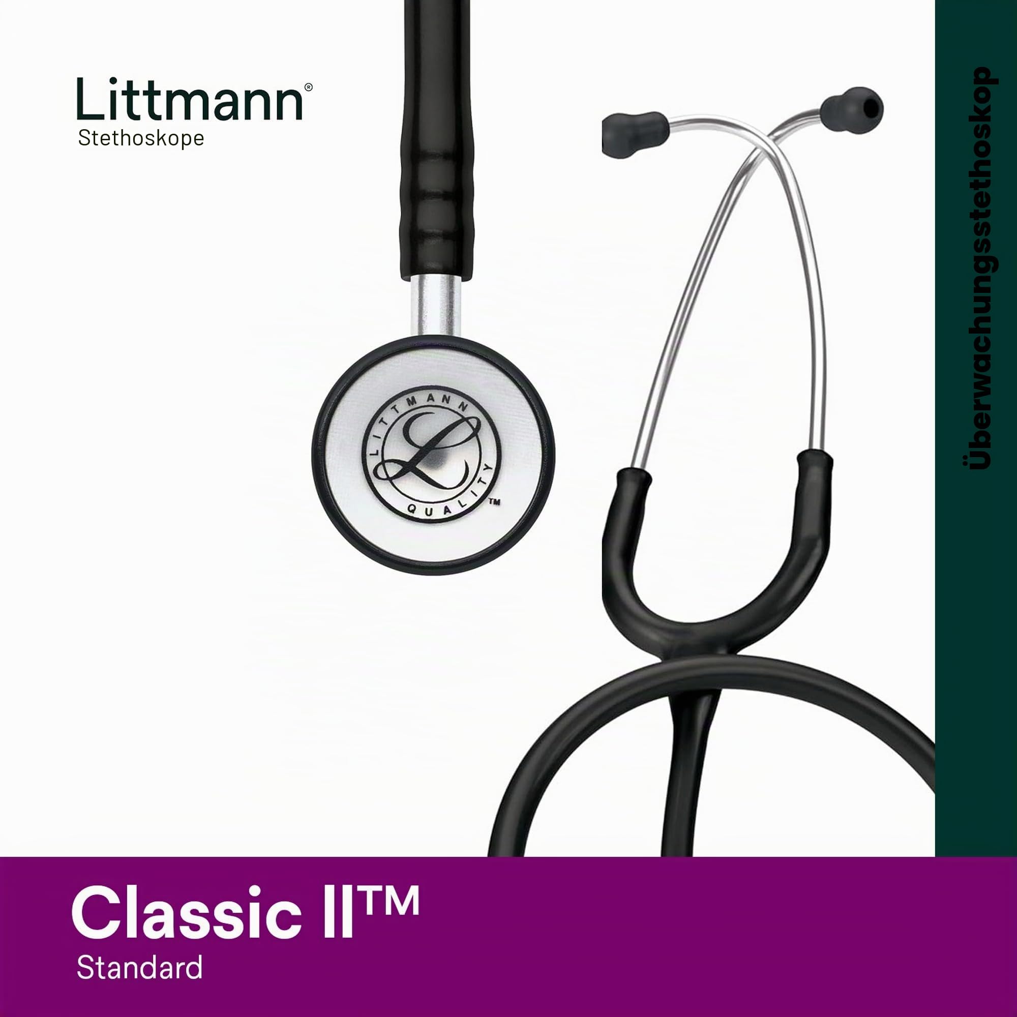 Littmann Classic II Infant Stethoskop, 2114, Schlauch Schwarz