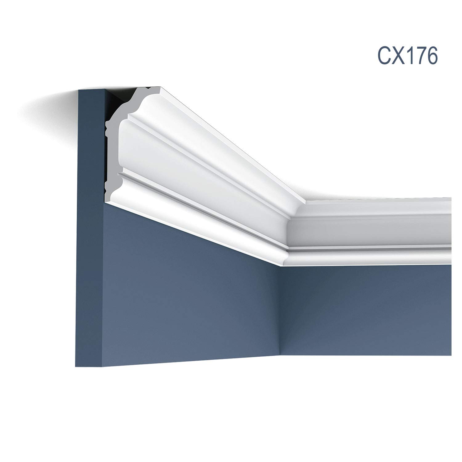 CX176 cornisa plana para bordes