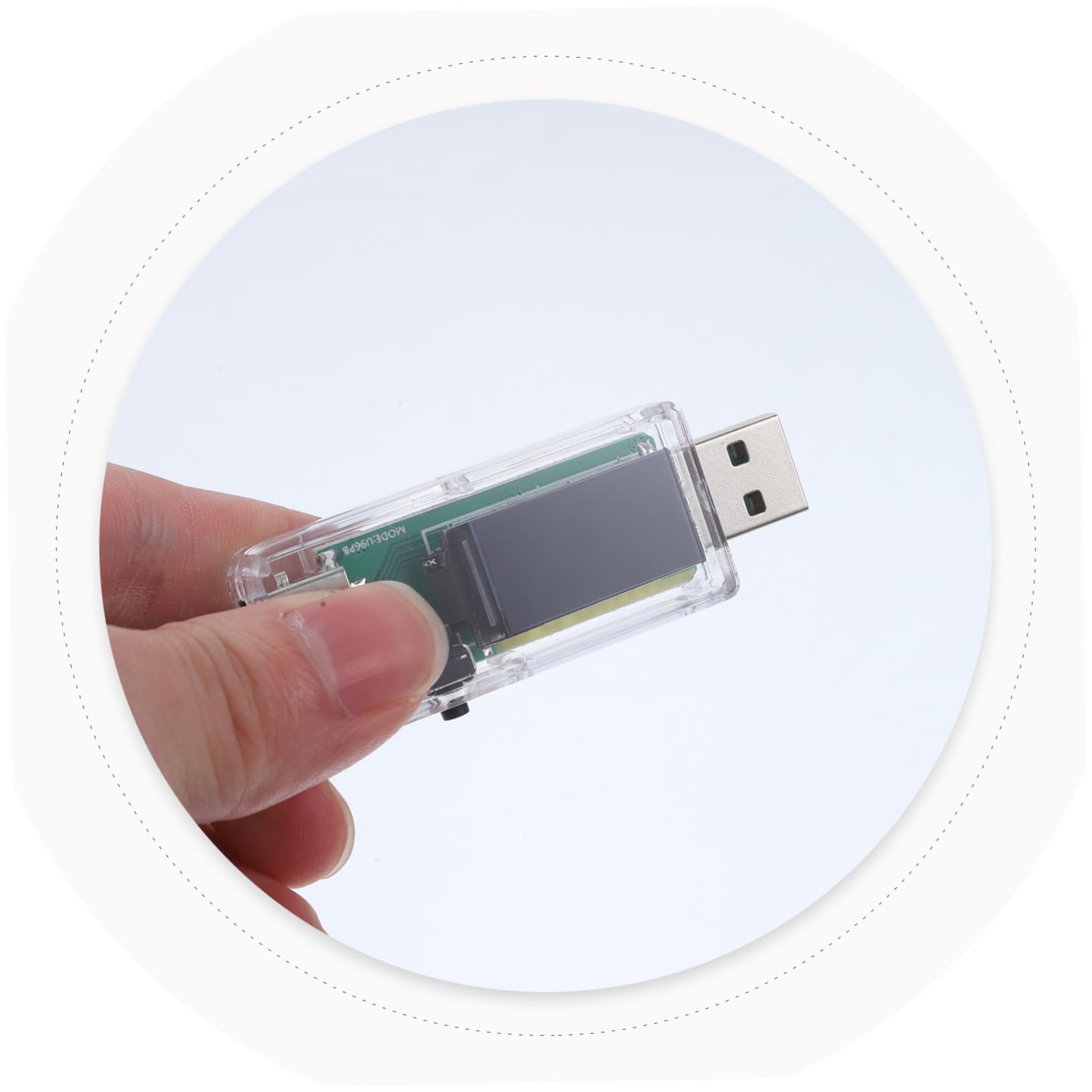 Hemobllo 5 Sztuk USB Tester USB A Woltomierz Miernik Napięcia Miernik Mocy Napięcie I Tester Napięcia Mocy Cyfrowy A
