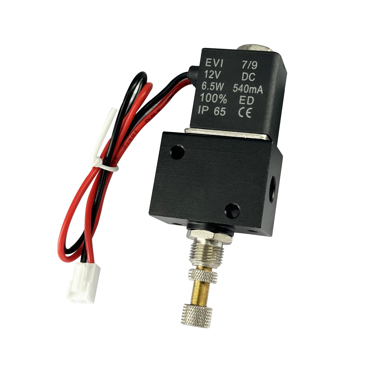 2V025-08 1/4" 1/8 2 Way Normally Closed Pneumatic Aluminum Electric - View #12