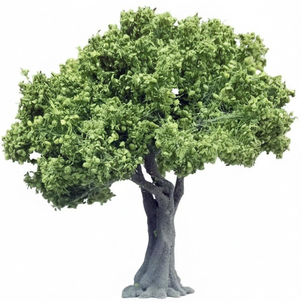 Baokuan Green Scenery Landscape Model Trees Train Scenery Landscape Miniature Trees Model for Road Architecture Building Diy Decoration