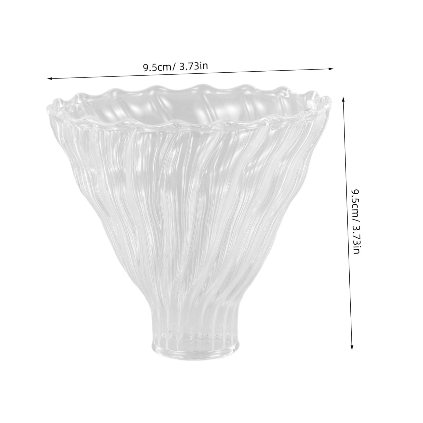 CONGARTENO Compact Glass Coffee Filter Dripper Portable Funnel for Precision Brewing Easy to Clean and Store for Home Use and Travel Artistic Design for Smooth Coffee Enjoyment