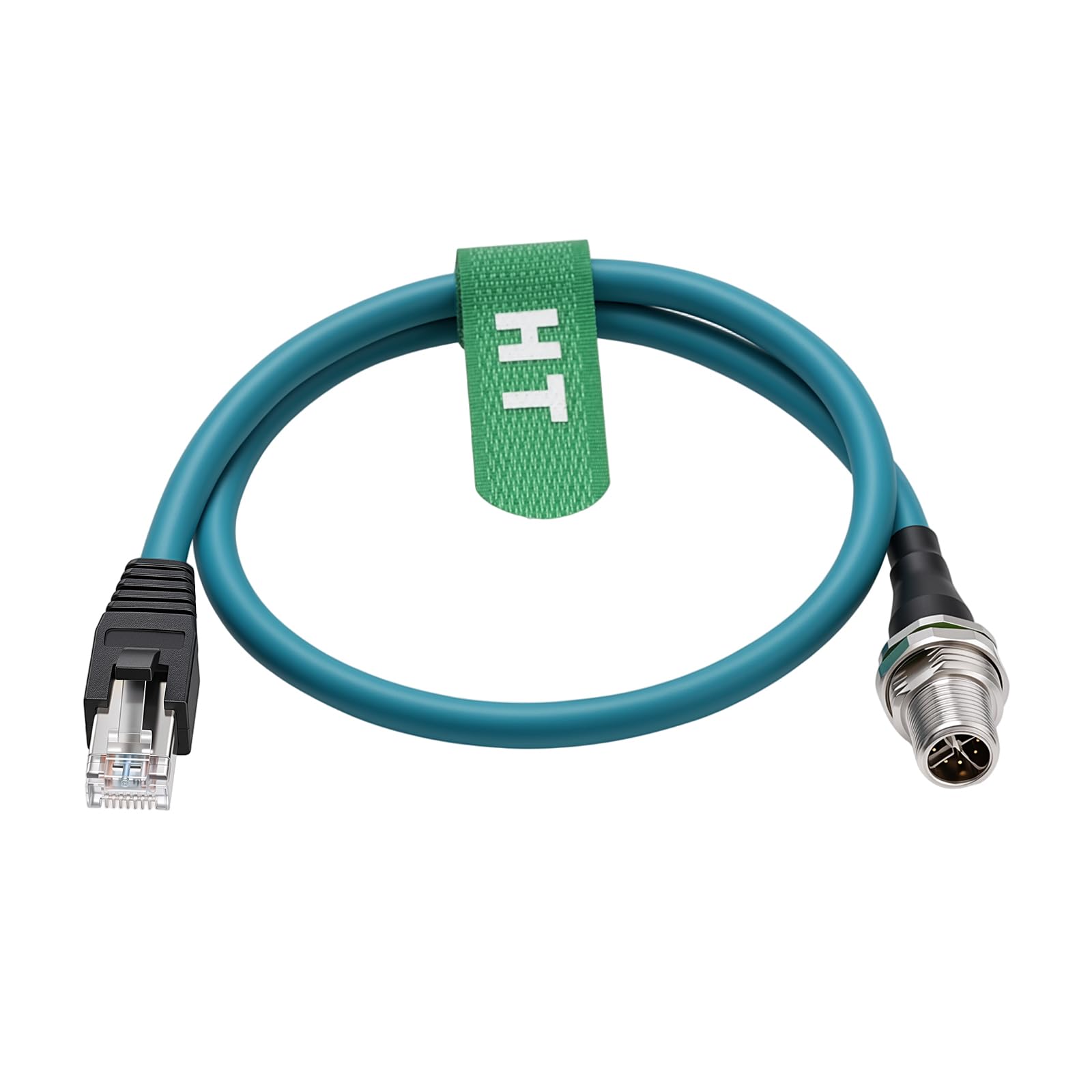 HangTon Pin codificato X 8 a RJ45, cavo Ethernet industriale di