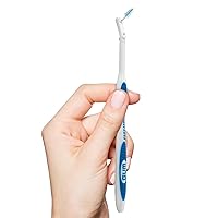 Vista 5 de GUM Proxabrush - Recambios de mango permanente, compatibles con cepillos interdentales Go-Betweens, púas de hilo dental para dientes, aparatos