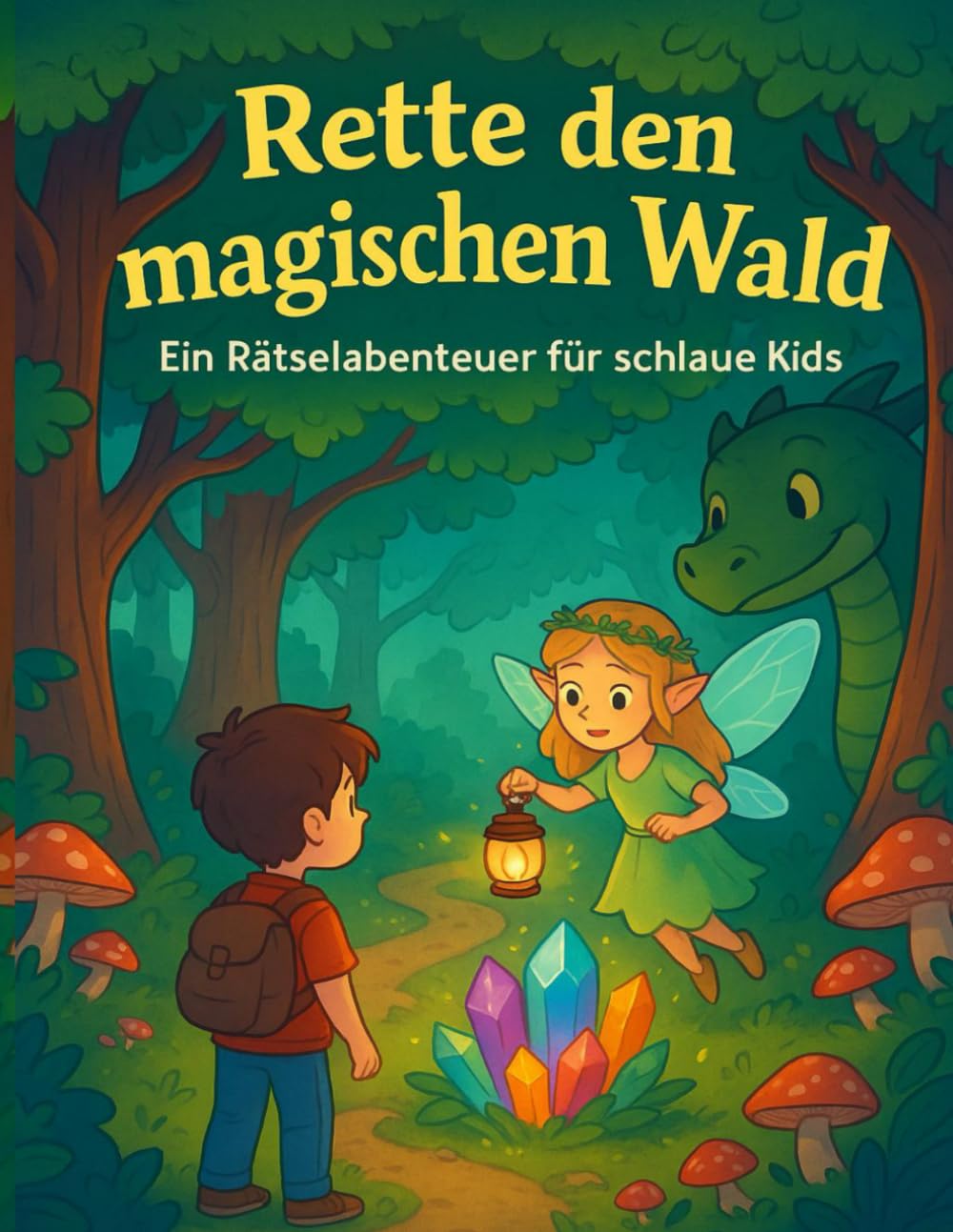 Rette den magischen Wald: Ein Rätsel-Abenteuer für Kinder
