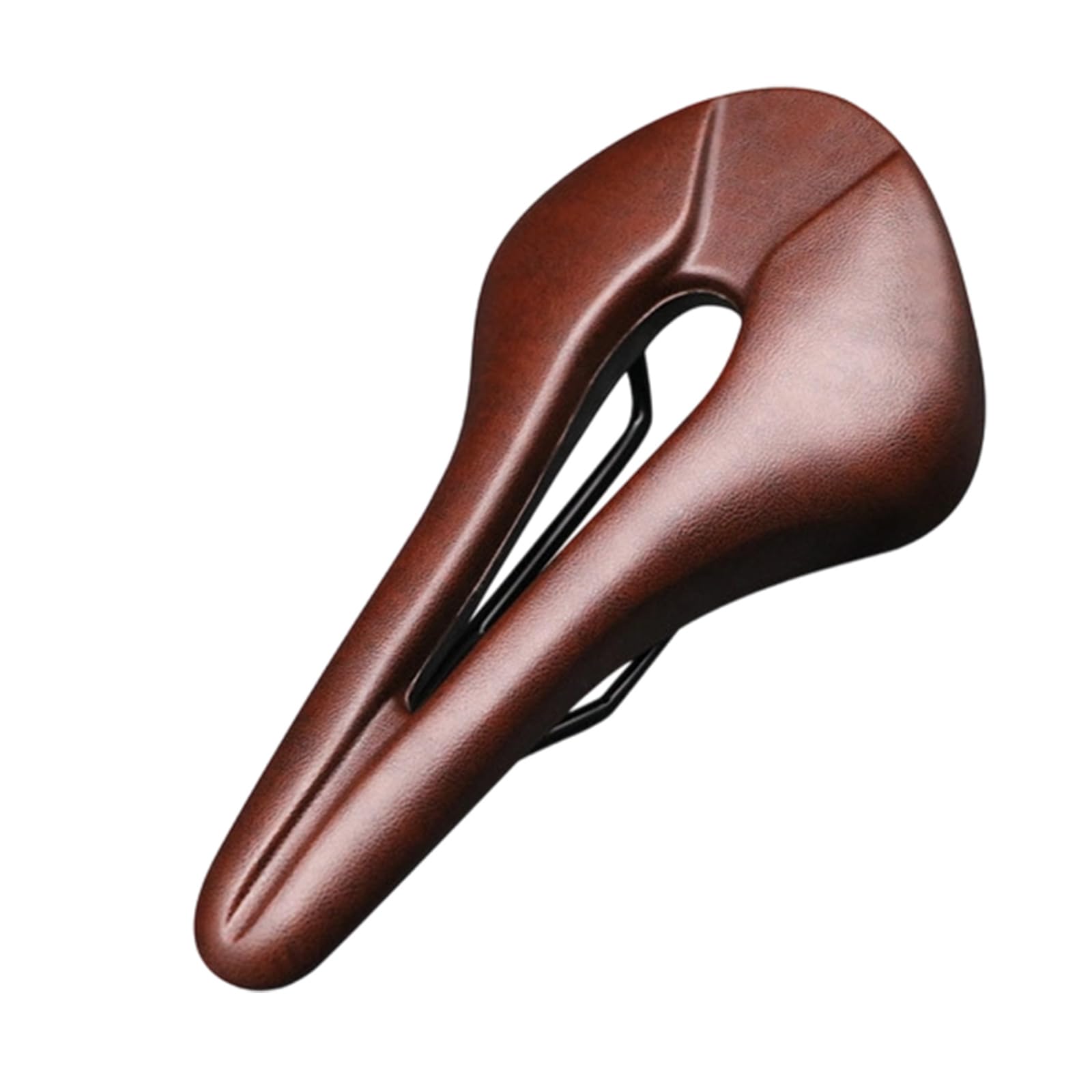 sodeber Shock Absorption Bike Seat Pad Comfortable Enduring Cycling Cushion for Exercise Bicycles PU Leather Bike Seat Pad Breathable Comfortable Cycling Cushion Shockproof for Road Bikes
