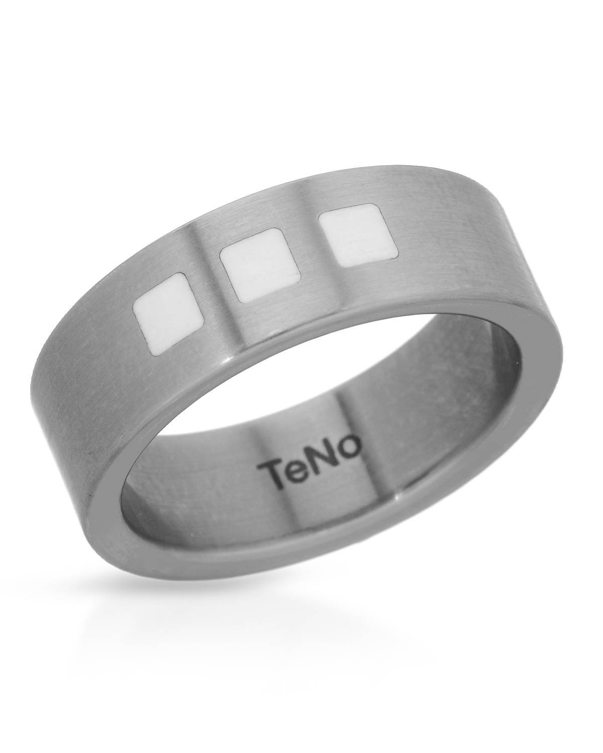 TeNoStainless Steel Band Ring.