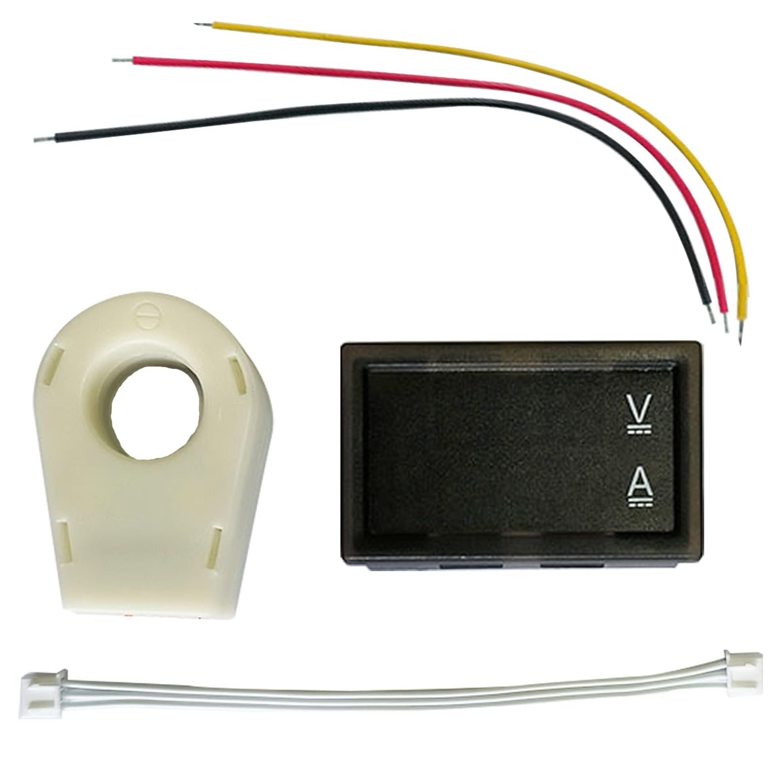 Voltmètre numérique ampèremètre DC300V 50-400A, testeur de Tension, Courant, 3 Bits, Double Panneau d ' Affichage LED, Tension
