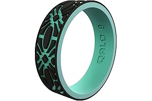 Women's Silicone Rubber Ring for an Active Lifestyle: Durable Wedding Band