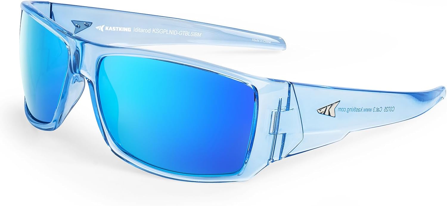 KastKing Iditarod Polarized Sport Sunglasses,PuriVex Protective Lens Coating Fishing Sunglasses For Driving Cycling Running
