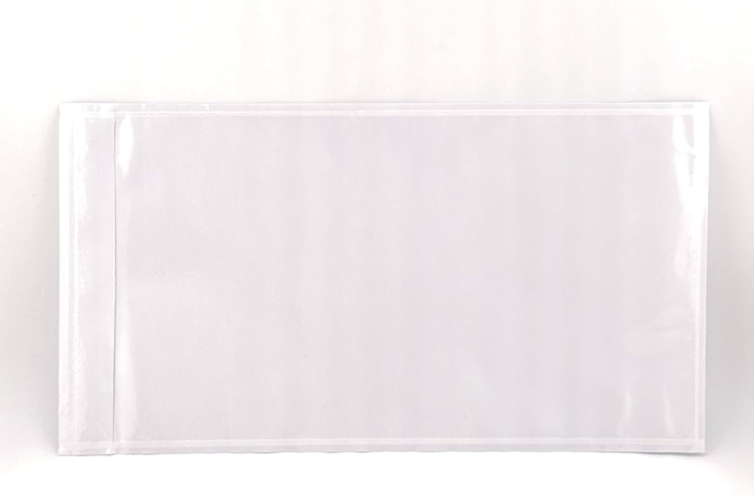 Packing List Enclosed Envelopes – 6.5" x 10" Short Side Opening – Self-Adhesive Poly Sleeves – Clear & Printed Options – Multiple Pack Sizes (No Print - Clear, 200)