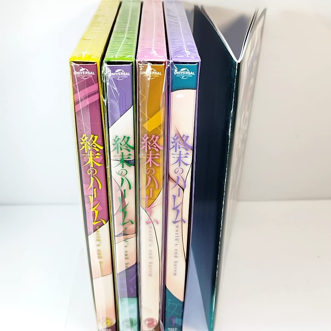 Amazon.co.jp: シュリンク付Blu-ray終末のハーレム初回限定盤 全4巻 