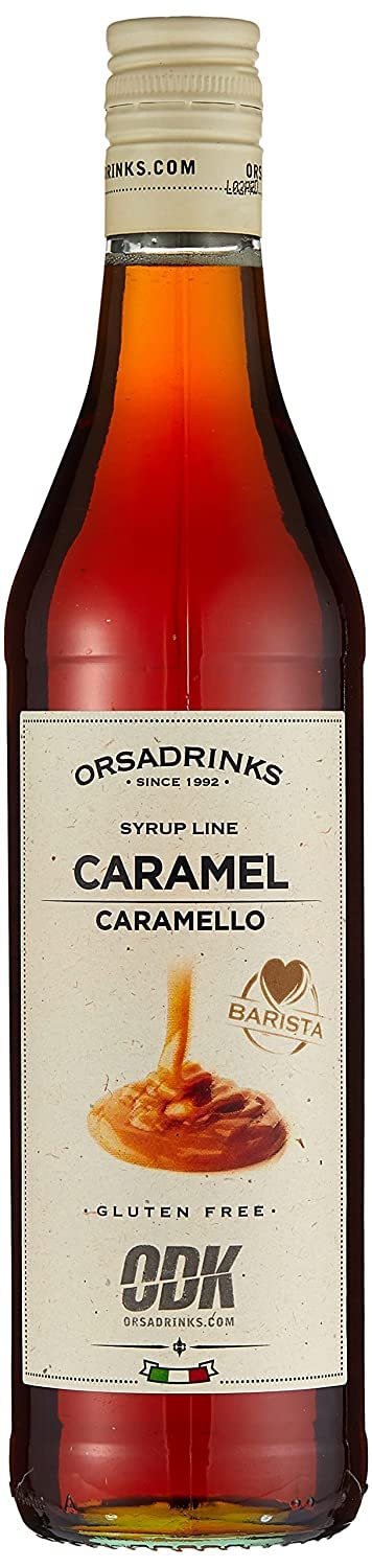 ODK Caramel Syrup | Cocktails, Coffee, Iced Tea, Cooking, Baking and Desserts| 75cl