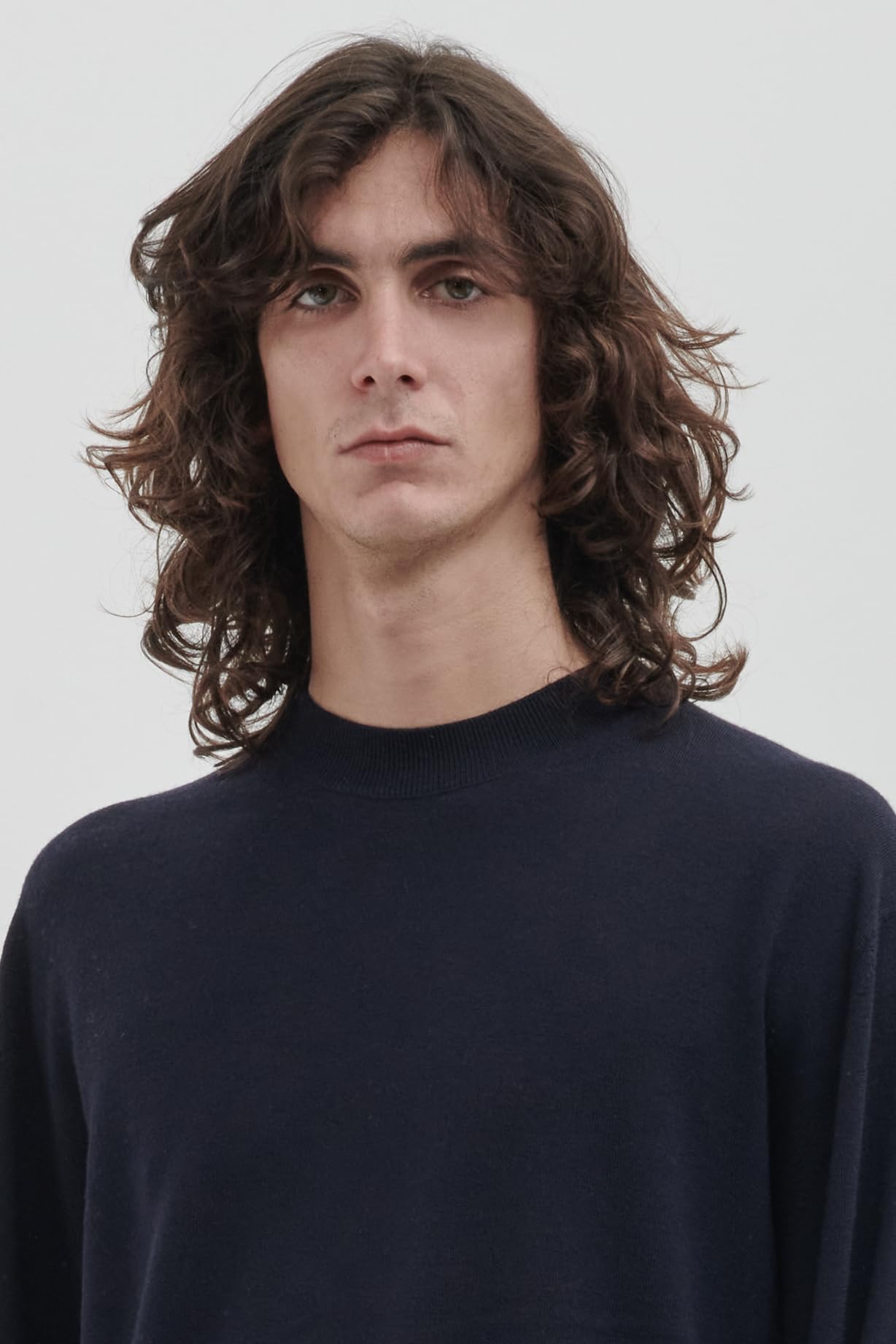 Diana Studio - Girocollo in Cashmere e Lana Merino, Uomo, Maniche Lunghe, Casual Fit