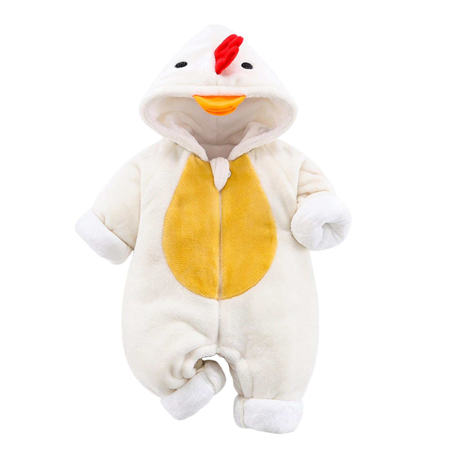 Vestiti per bambini Neonato Ragazzo Ragazza Tuta da neve in pile spesso Cappotto invernale caldo per Tutina con cappuccio per neonato