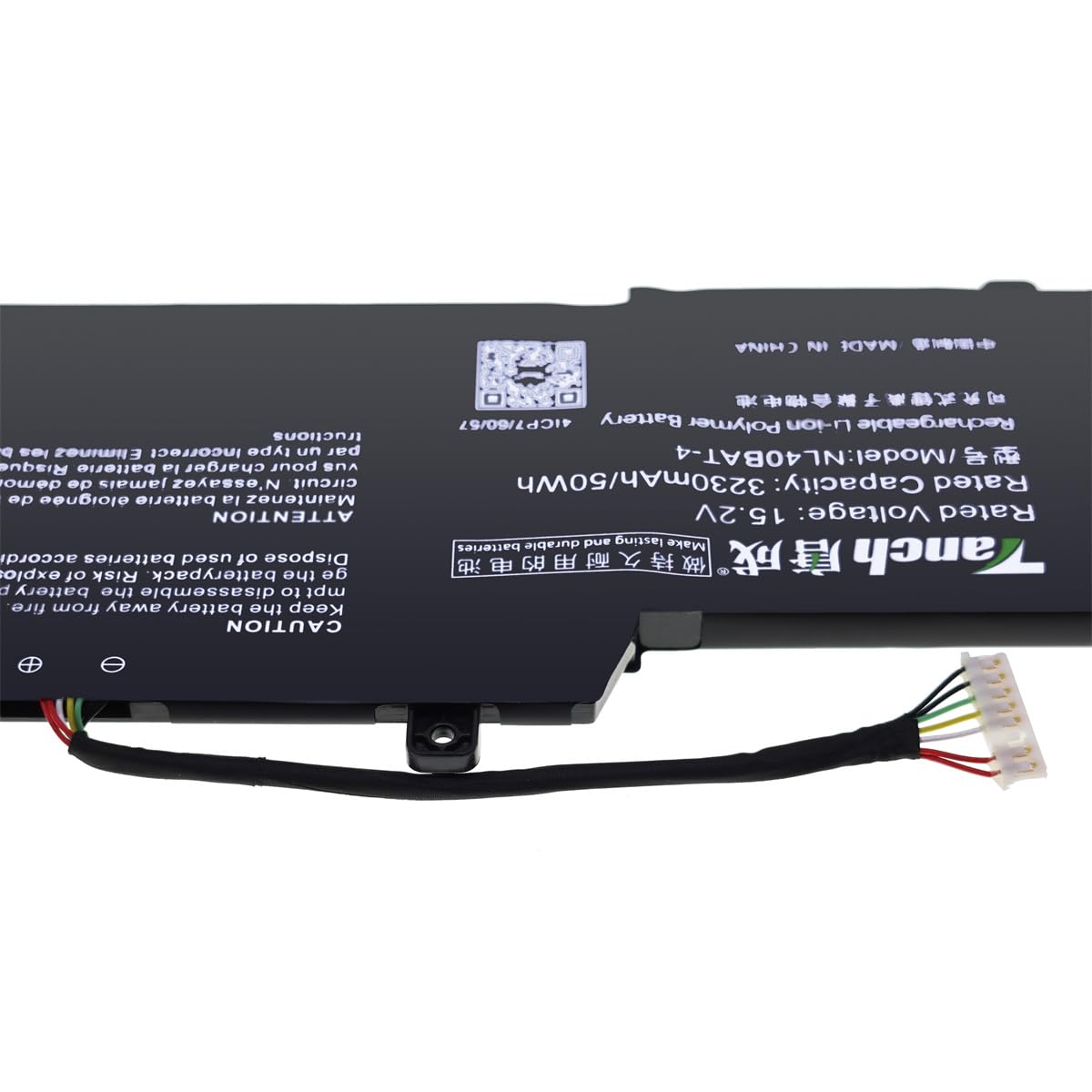 Batteria per computer portatile NL40BAT-4 per Schenker Work 14 Base System 76 Machcreator-A Young 15 Machcreator-A 15.6 CLEVO NL51NU NL41MU 15.2V 3230mAh 50W