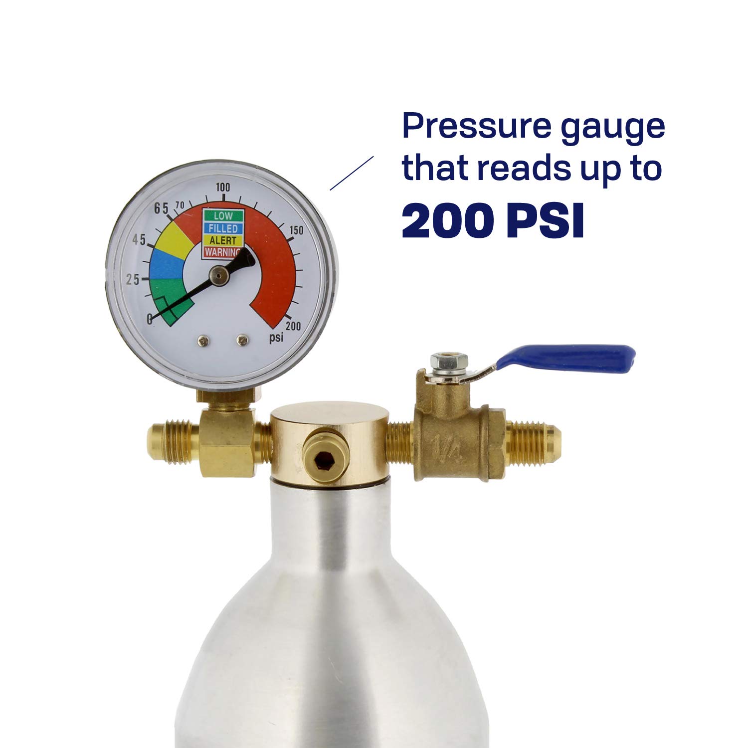 Buy BISupply Air Conditioning Flush Kit 150PSI AC Flush Canister and