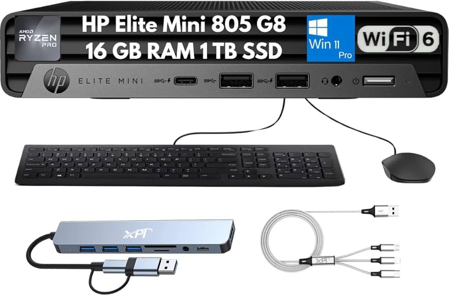 ミニPC HP Elite Mini 805 G8 HP Elite Mini 805 G8 Desktop PC | HP® Ireland